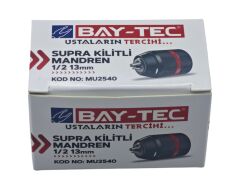 MU2540   Bay-Tec Supra Kilitli Metal Mandren 1/2 13mm