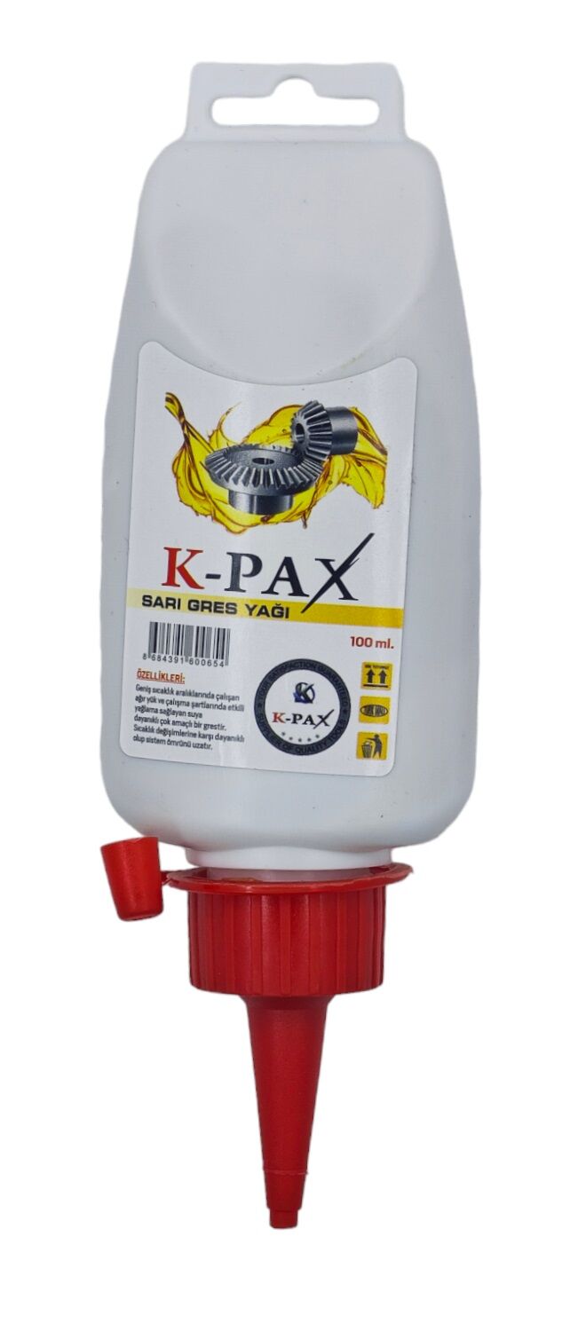 0065   K-Pax Tüp Sarı Gres Yağı 100Ml