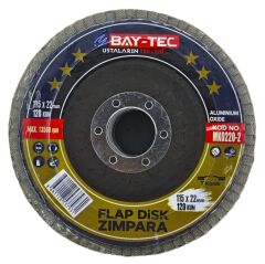 MK0220-2   Bay-Tec Flap Disk Zımpara 115mm - 120 Kum