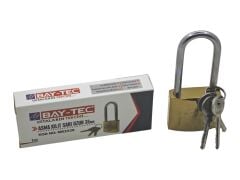 MK2338   Bay-Tec Uzun Sarı Asma Kilit 38mm