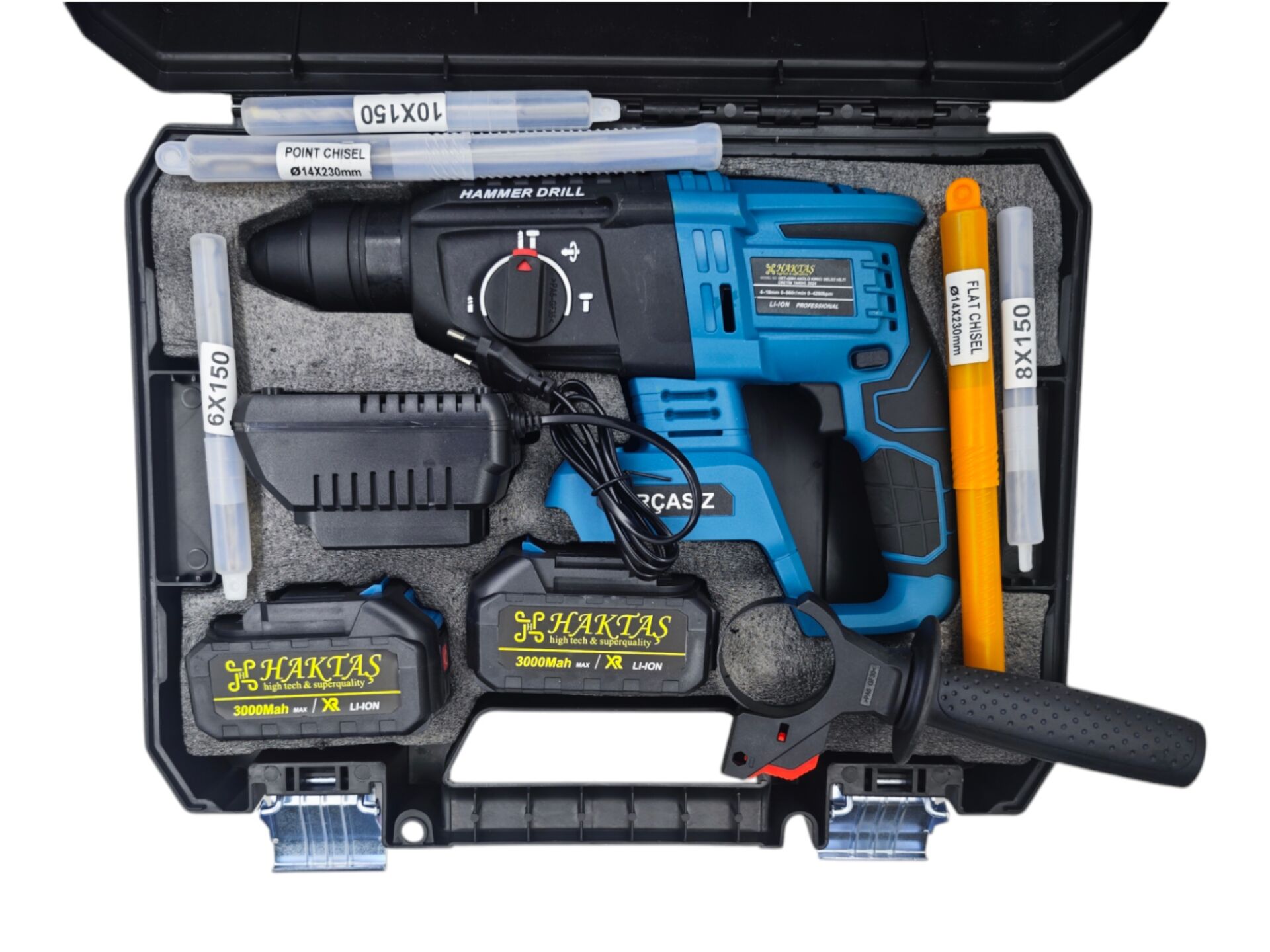 HKT-409H   Haktaş Şarjlı Kırıcı Delici Hilti