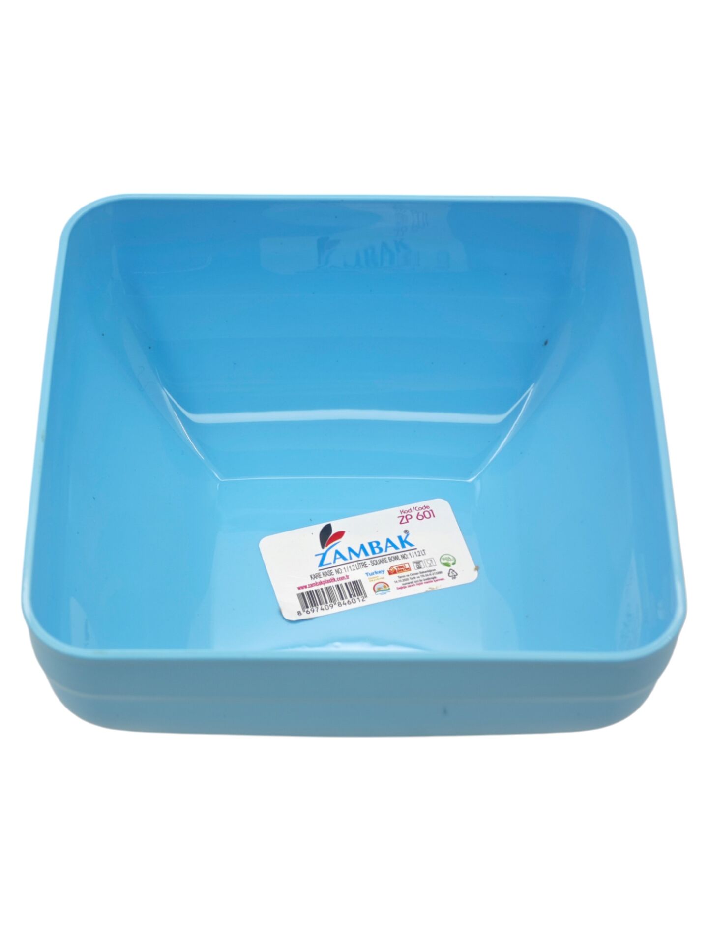 ZP601   Zambak Plastik Kare Kase 1.2lt