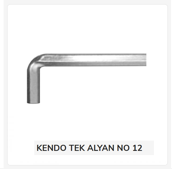 12070   Kendo Tek Alyan 12mm