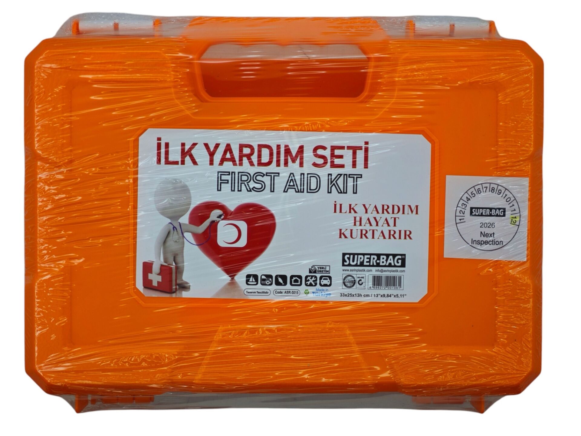 ASR-5015   Super-Bag İlk Yardım Seti - Dolu