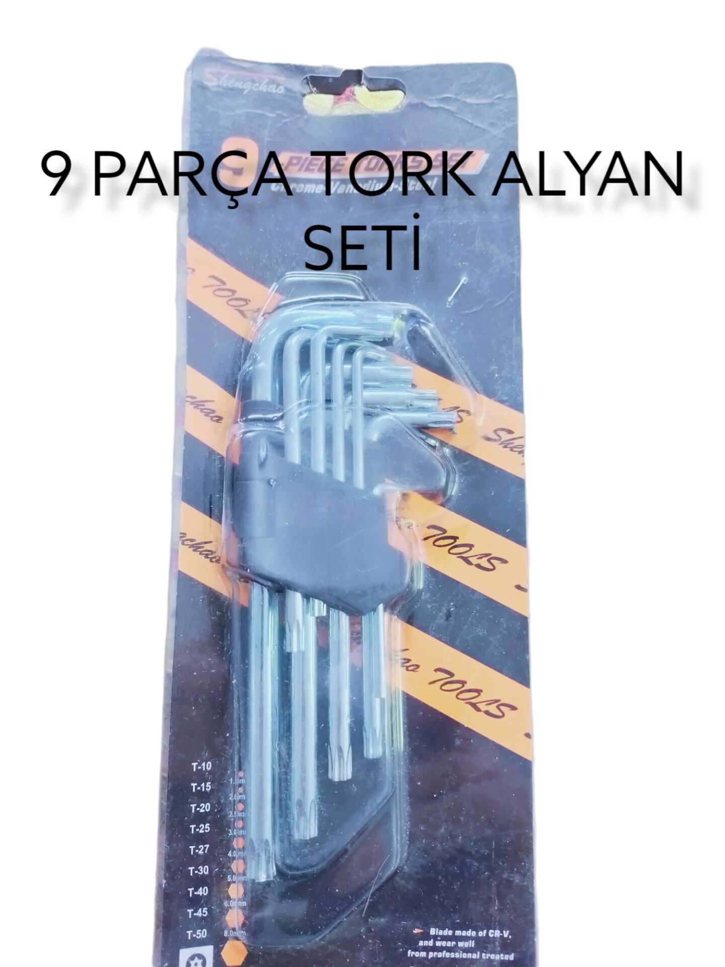 05975   Shengihao Tork Alyan Seti 9Prç 180Mm
