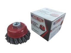 Mk1150   Bay-Tec Burgulu Çanak Fırça 75Mm