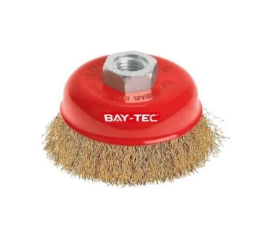 Mk1160   Bay-Tec Burgulu Çanak Fırça 85Mm