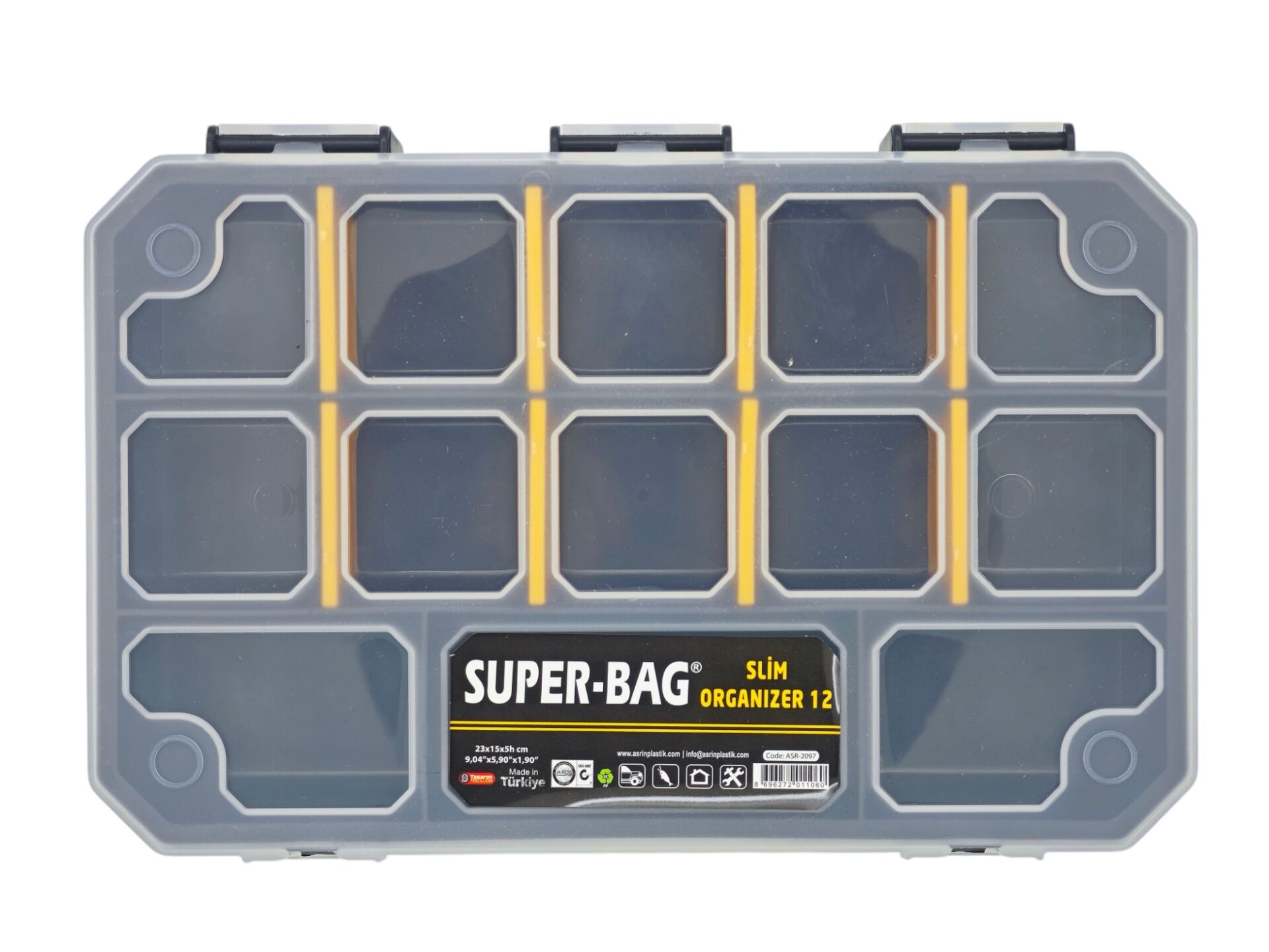 ASR-2097   Super-Bag Slim Organizer 12