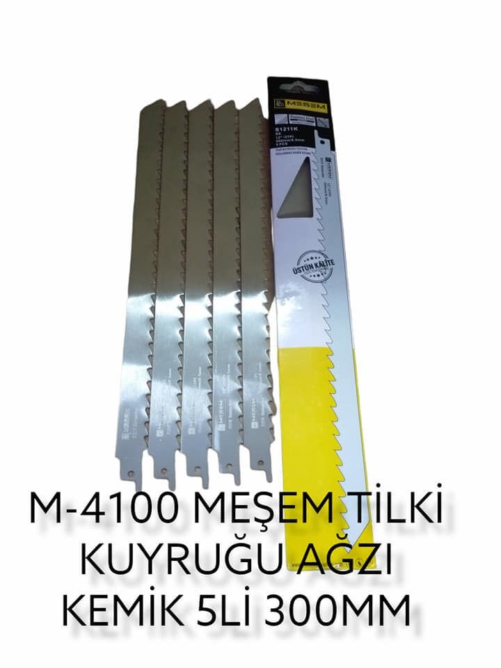M-4100   Meşem Tilki Kuyruğu 5Li 300Mm - Kemik