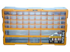 ASR-6017   Super-Bag 46lı Yatay Organizer Monoblock Çekmece Seti