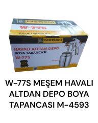M-4593   Meşem W-77 S Havalı Boya Tabancası (Alttan)
