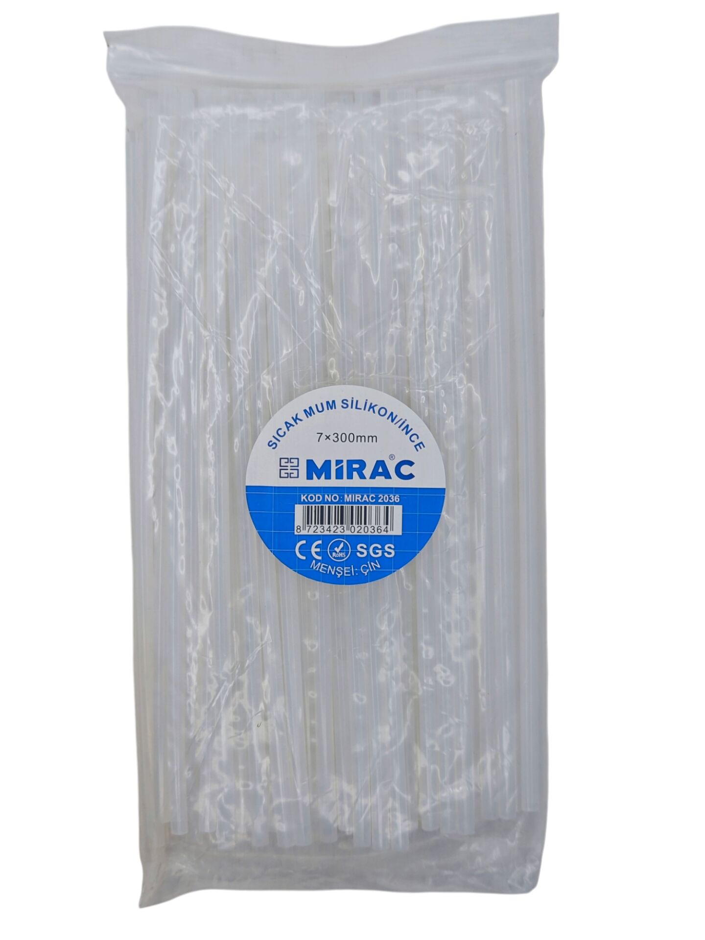M-2036   Miraç Sıcak Mum Silikon 7*300mm - İnce