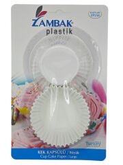 ZP258   Zambak Plastik Kek Kapsülü - Büyük