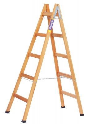 1405   Saraylı A Tipi Ahşap Merdiven 5+5