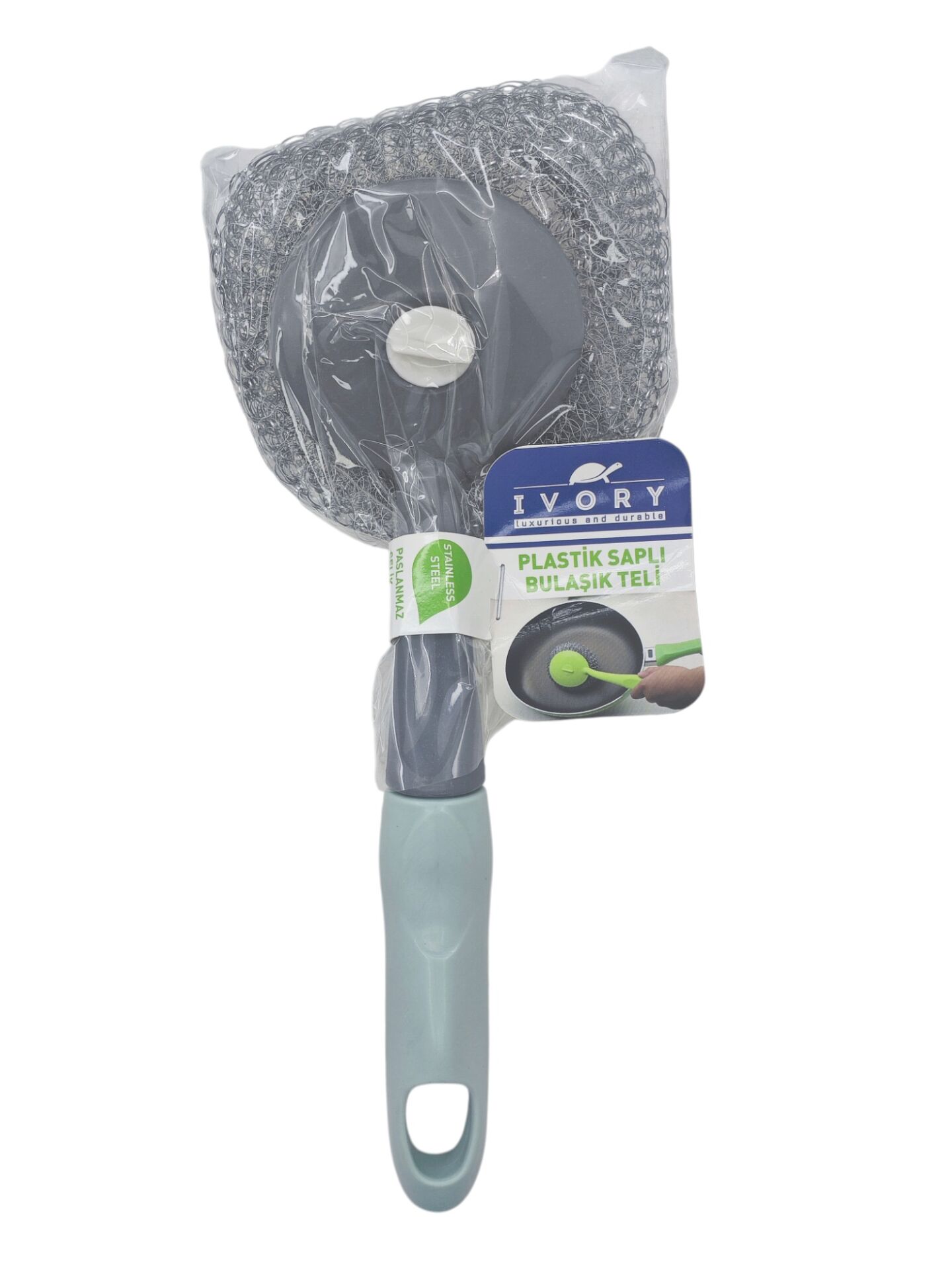IVO-BT13    İvory Plastik Saplı Bulaşık Teli