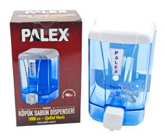 3432-1   Palex Köpük Sabun Dispenseri 1000Cc - Şeffaf Mavi