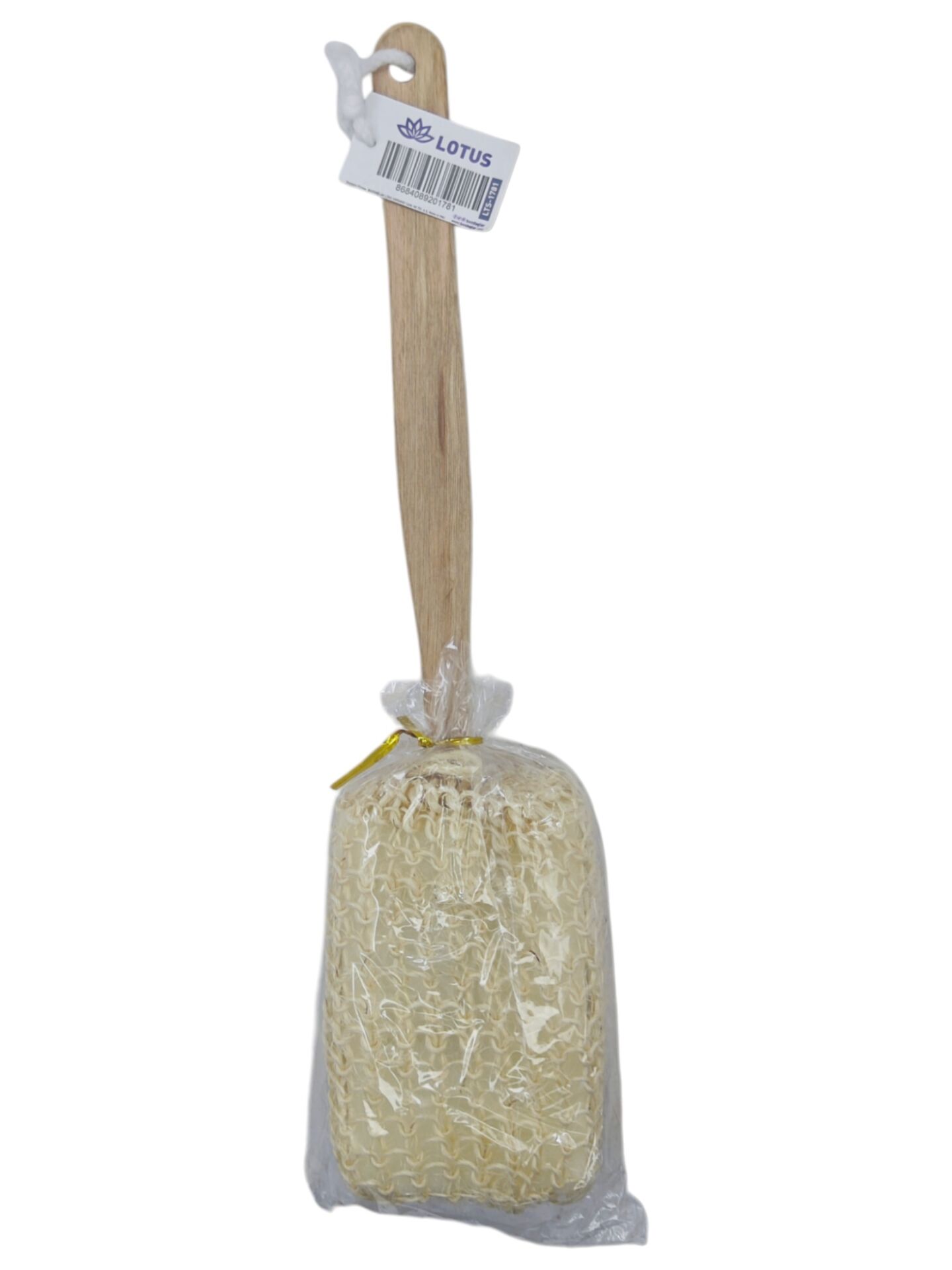 LTS-1781   Lotus Ahşap Saplı Banyo Lifi