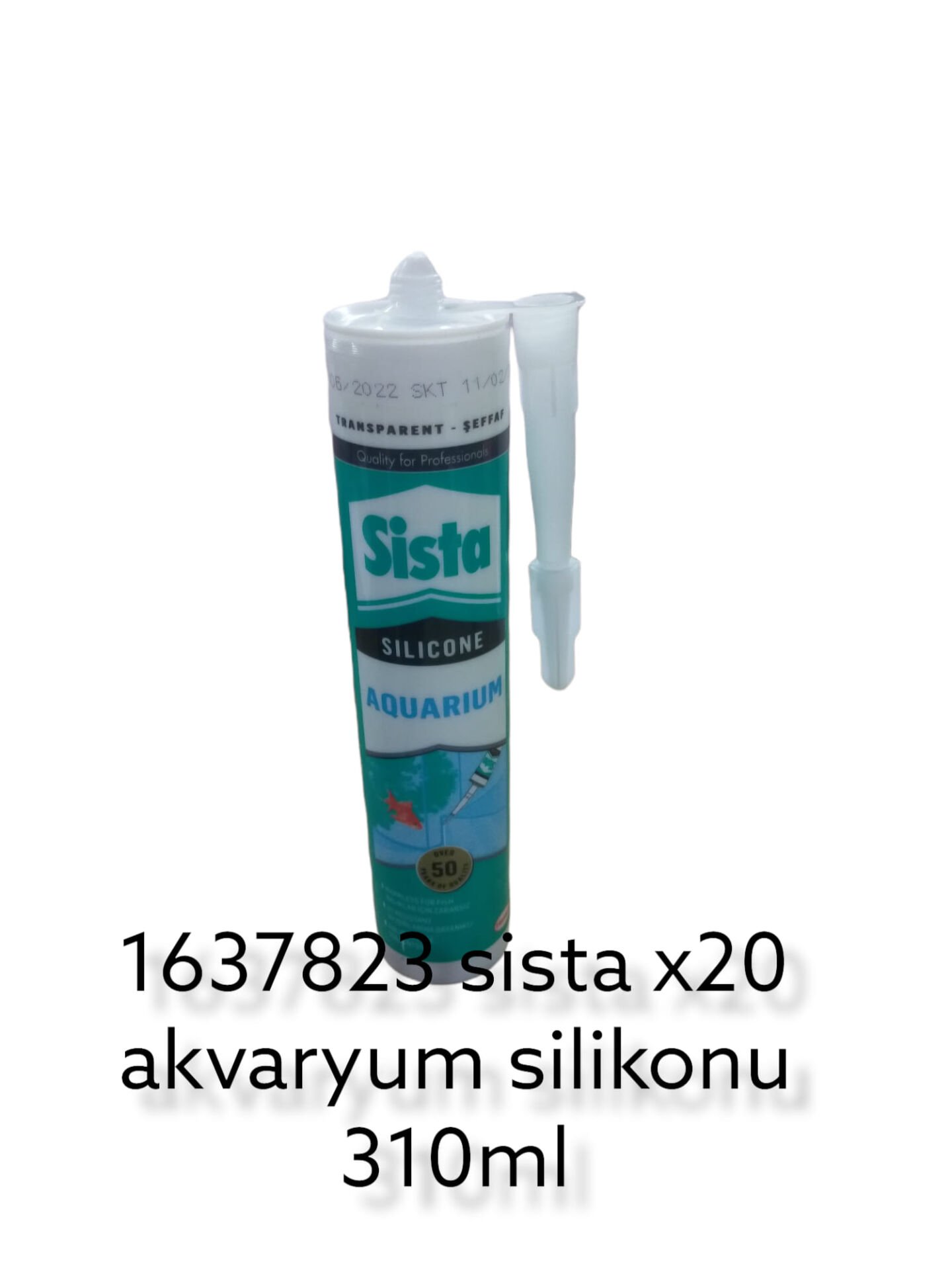 2496108   Sista Universal Silikon 280Ml - Şeffaf