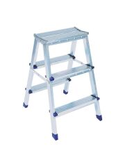 1203   Saraylı Metal Çift Çıkışlı Merdiven 3+3