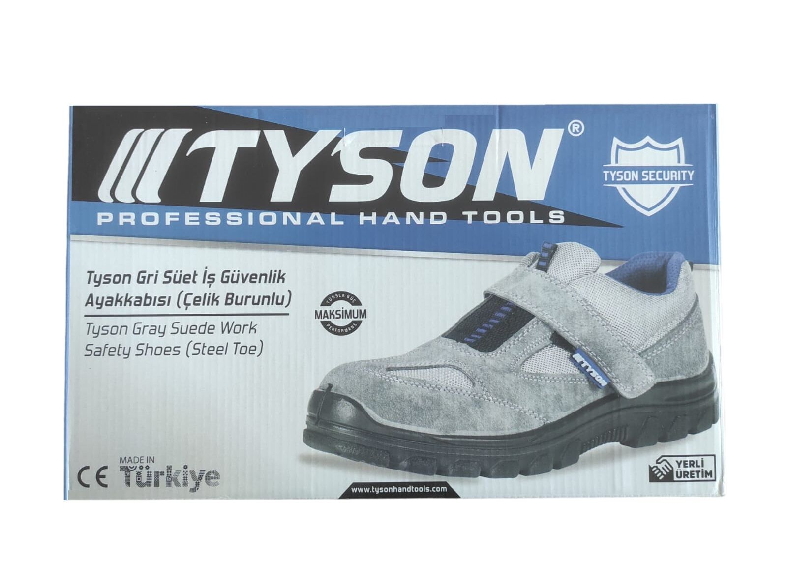 TYS91   Tyson Süet İş Ayakkabısı S1