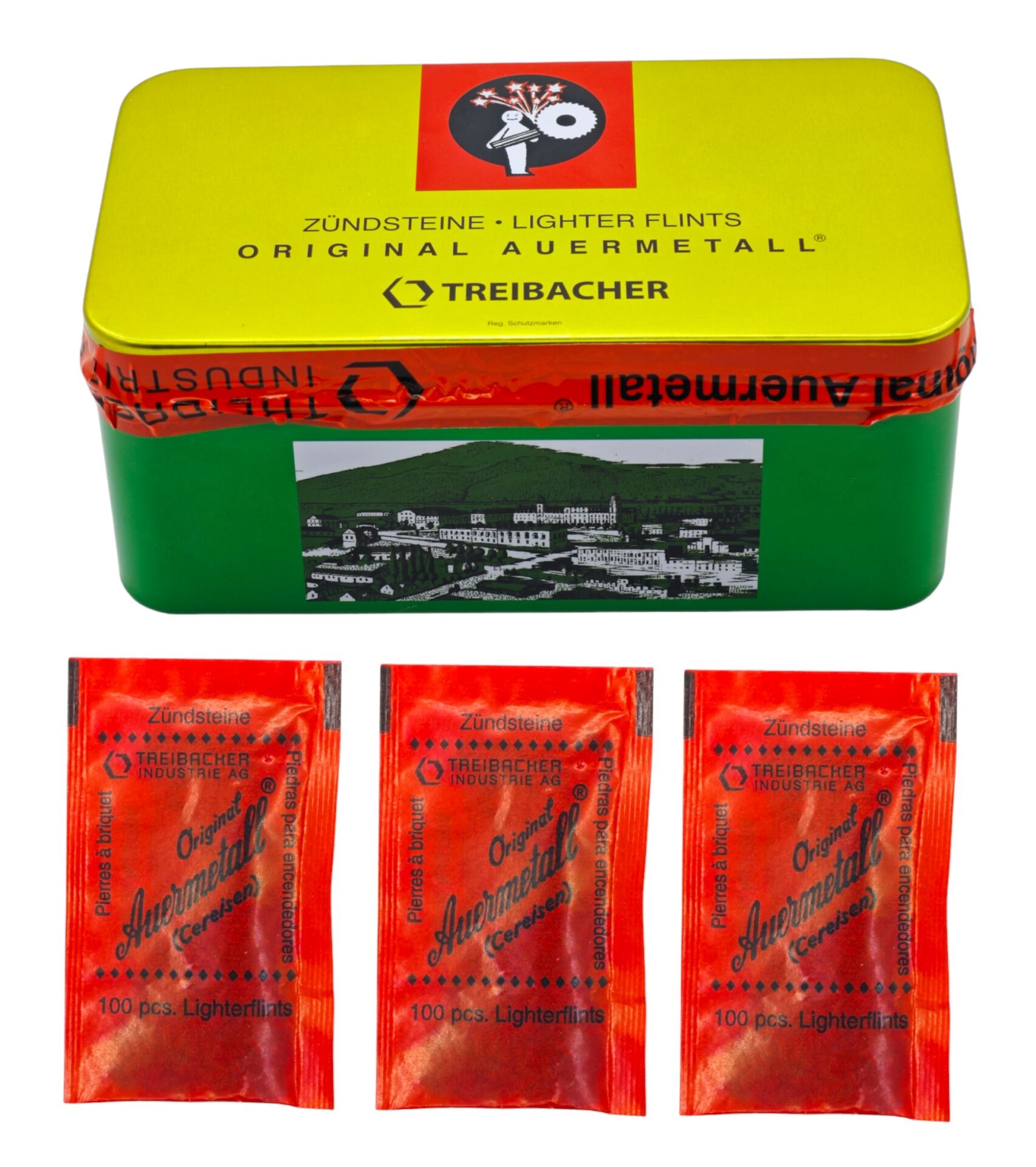 07136   Auermetal Çakmak Taşı 100Lü (Austria)