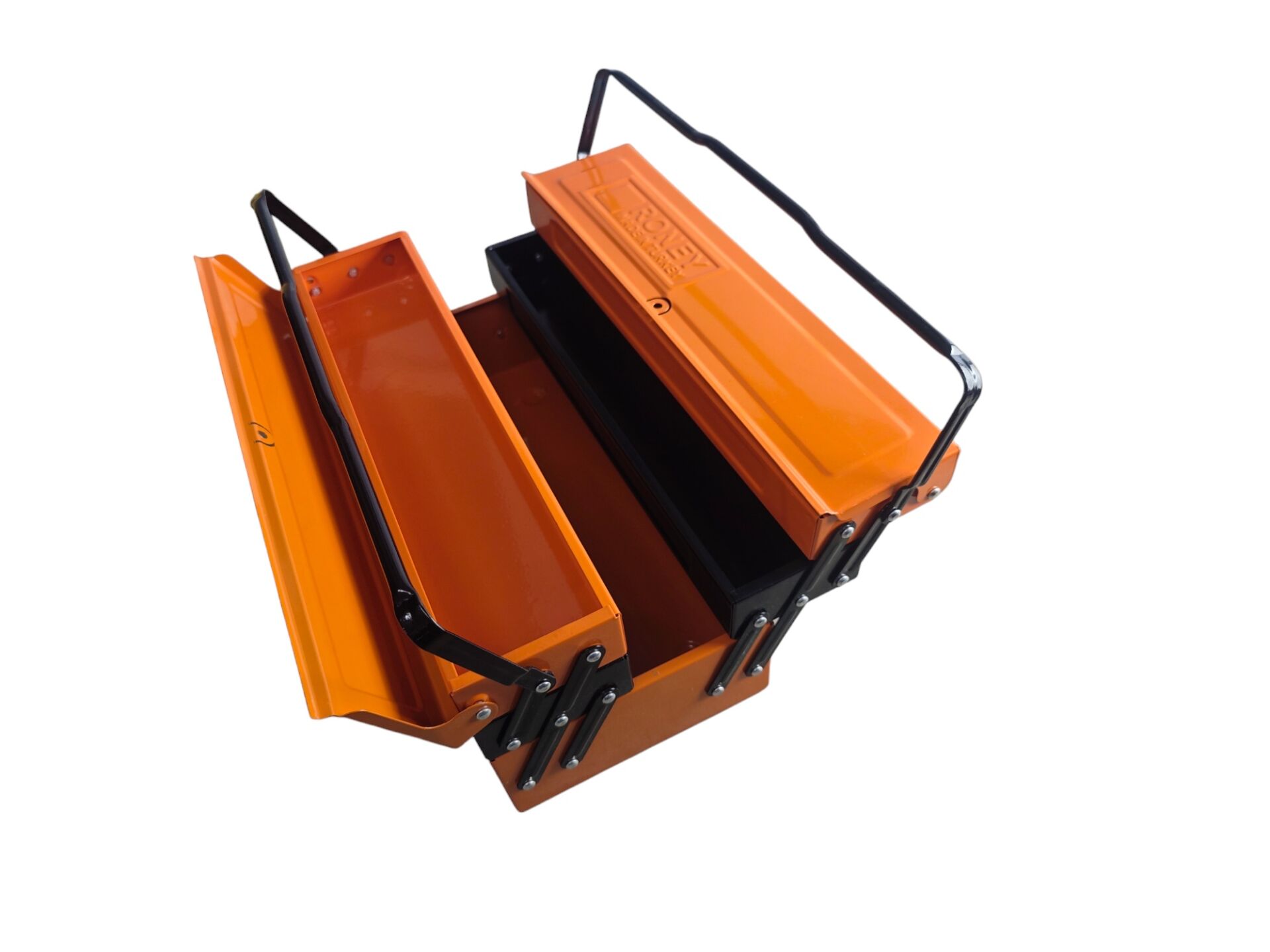 RO960042   Roney 5 Gözlü Metal Alet Çantası 42''