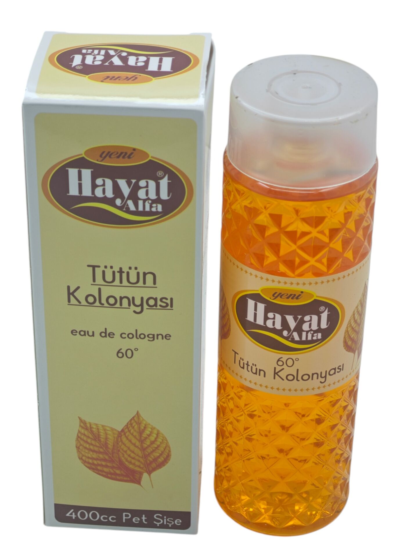 5420   Hayat 60° Tütün Kolonyası 400cc - Pet şişe