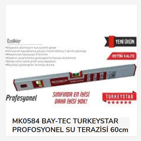 Mk0584   Bay-Tec Su Terazisi 60Cm
