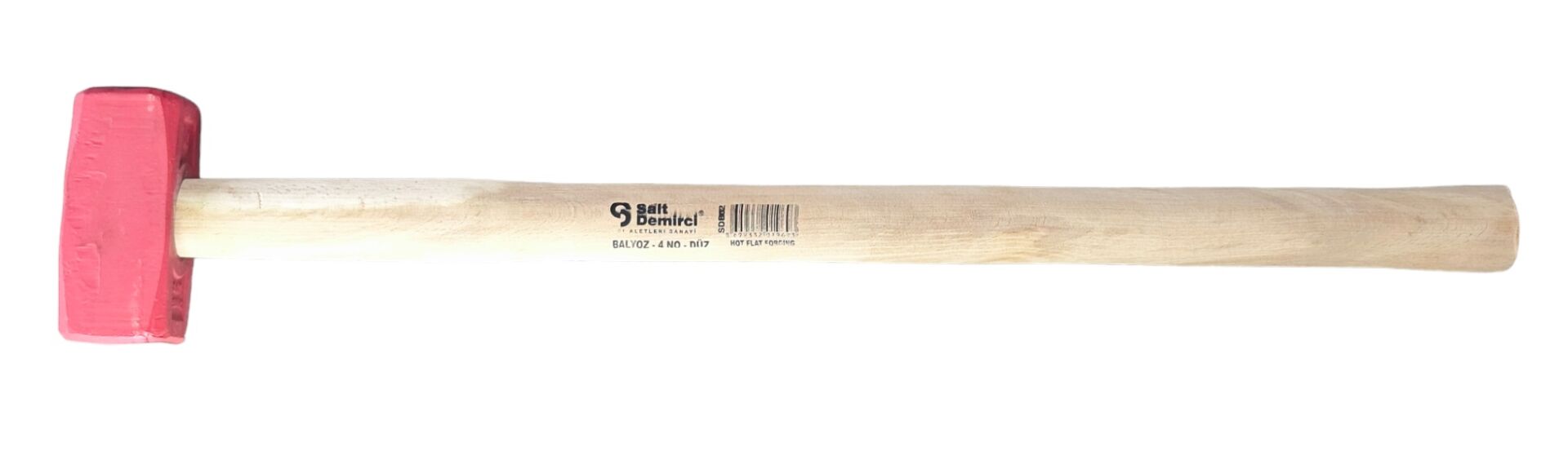 SDBS02   Sait Demirci Saplı Balyoz 4Kg - Düz