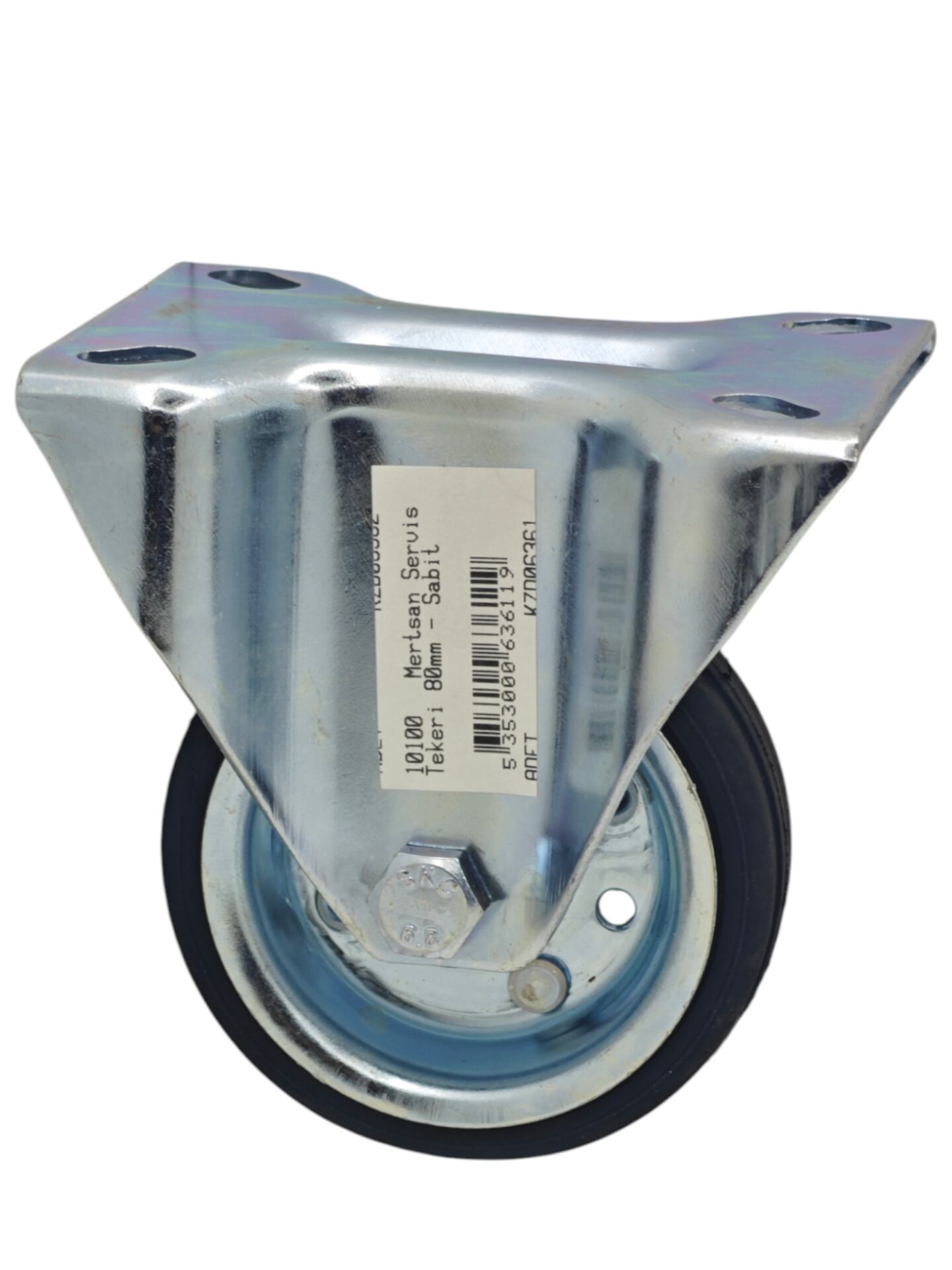 10100   Mertsan Servis Tekeri 80mm - Sabit