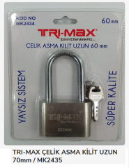 Mk2435   Trı-Max Çelik Asma Kilit 70Mm