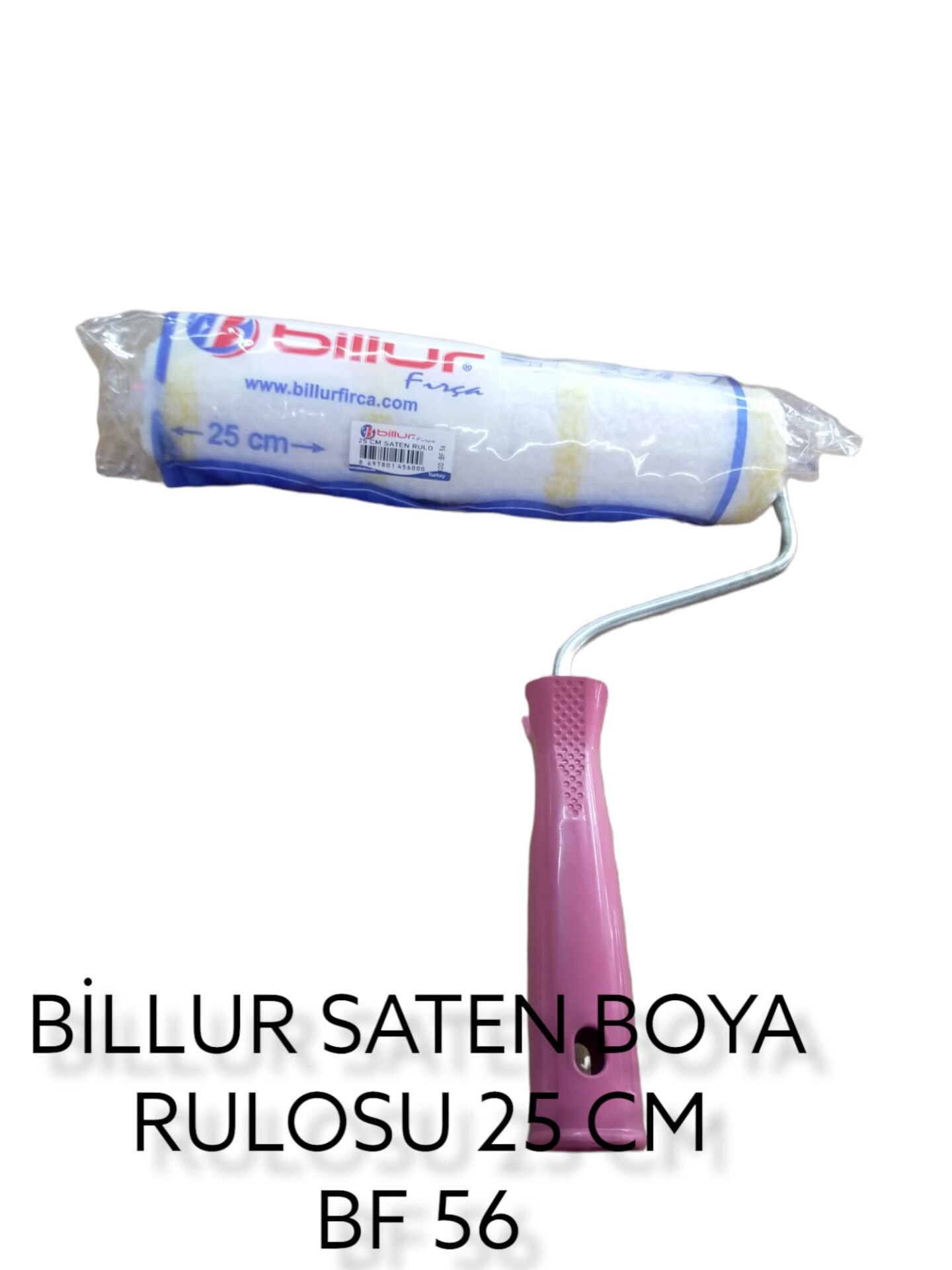 Bf56   Billur Saten Boya Rulosu 25Cm