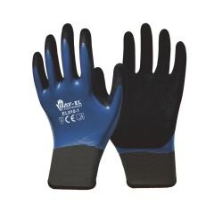 El070   Bay-El Orjinal Latex Eldiven Full 9 (Mavi)