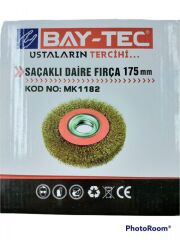 Mk1182   Bay-Tec Saçaklı Daire Fırça 175Mm