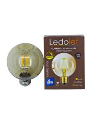 G80   Ledolet E27-4W Flament Led Bulb G80 Ampul