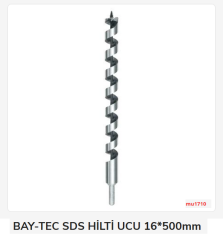 Mu1710   Bay-Tec Sds Hilti Ucu 16*500mm (Ahşap)