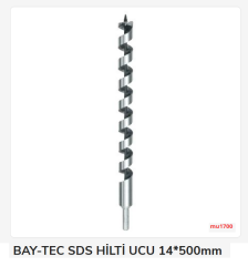 Mu1700   Bay-Tec Sds Hilti Ucu 14*500Mm (Ahşap)