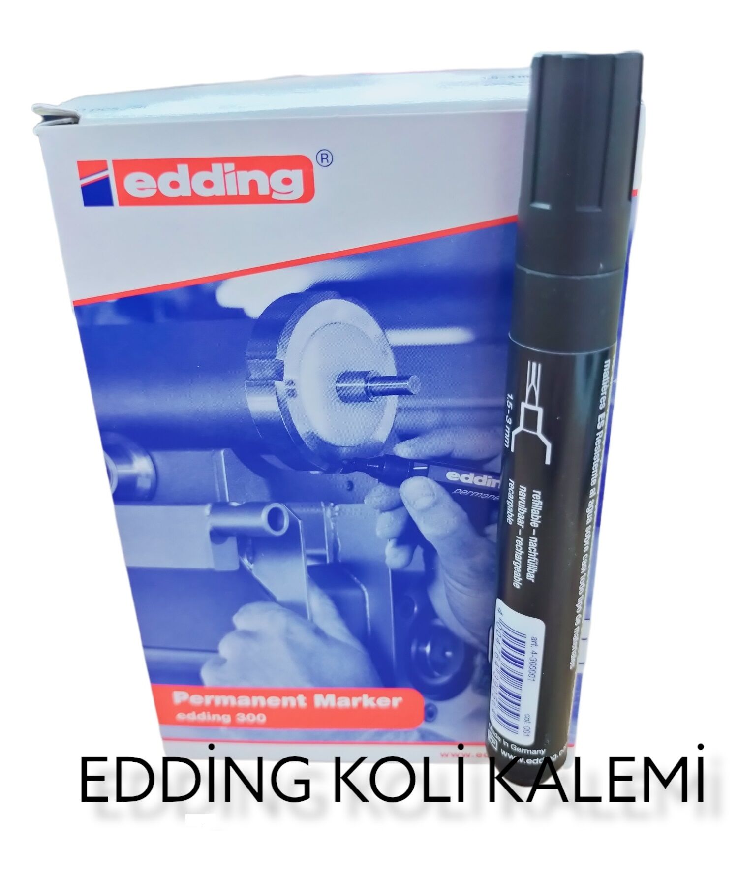 4-300001   Edding Koli Kalemi - Siyah