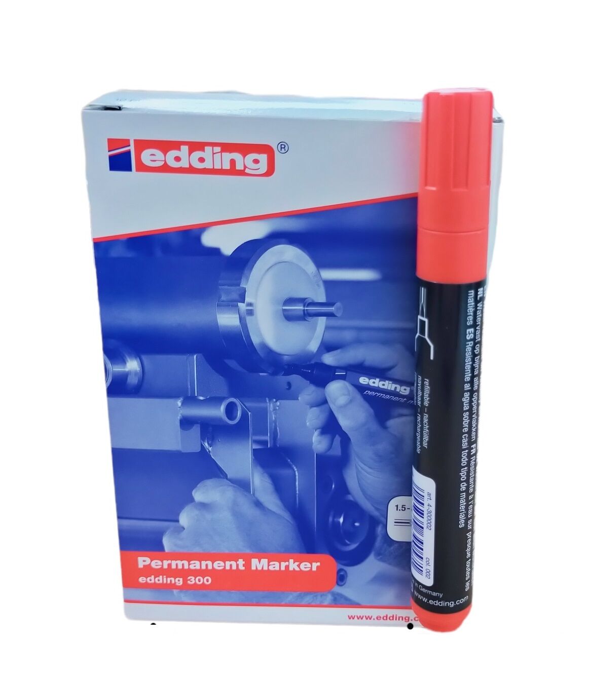4-300002   Edding Koli Kalemi - Kırmızı