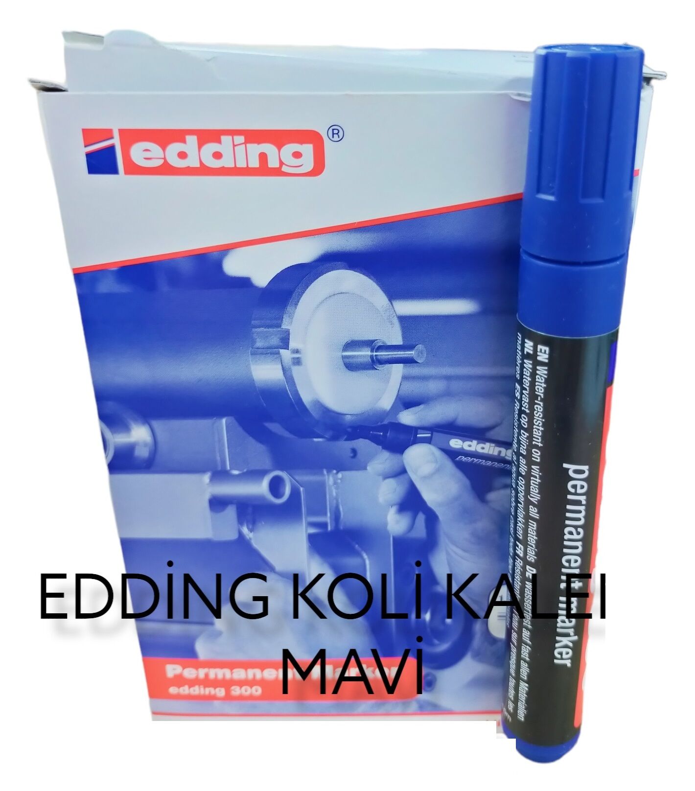 4-300003   Edding Koli Kalemi - Mavi