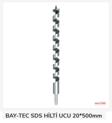 Mu1730   Bay-Tec Sds Hilti Ucu 20*500Mm (Ahşap)