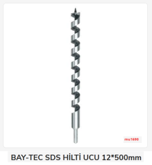 Mu1690   Bay-Tec Sds Hilti Ucu 12*500Mm (Ahşap)