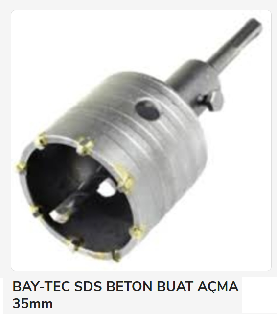 Mu872   Bay-Tec Sds Beton Buat Açma 35Mm