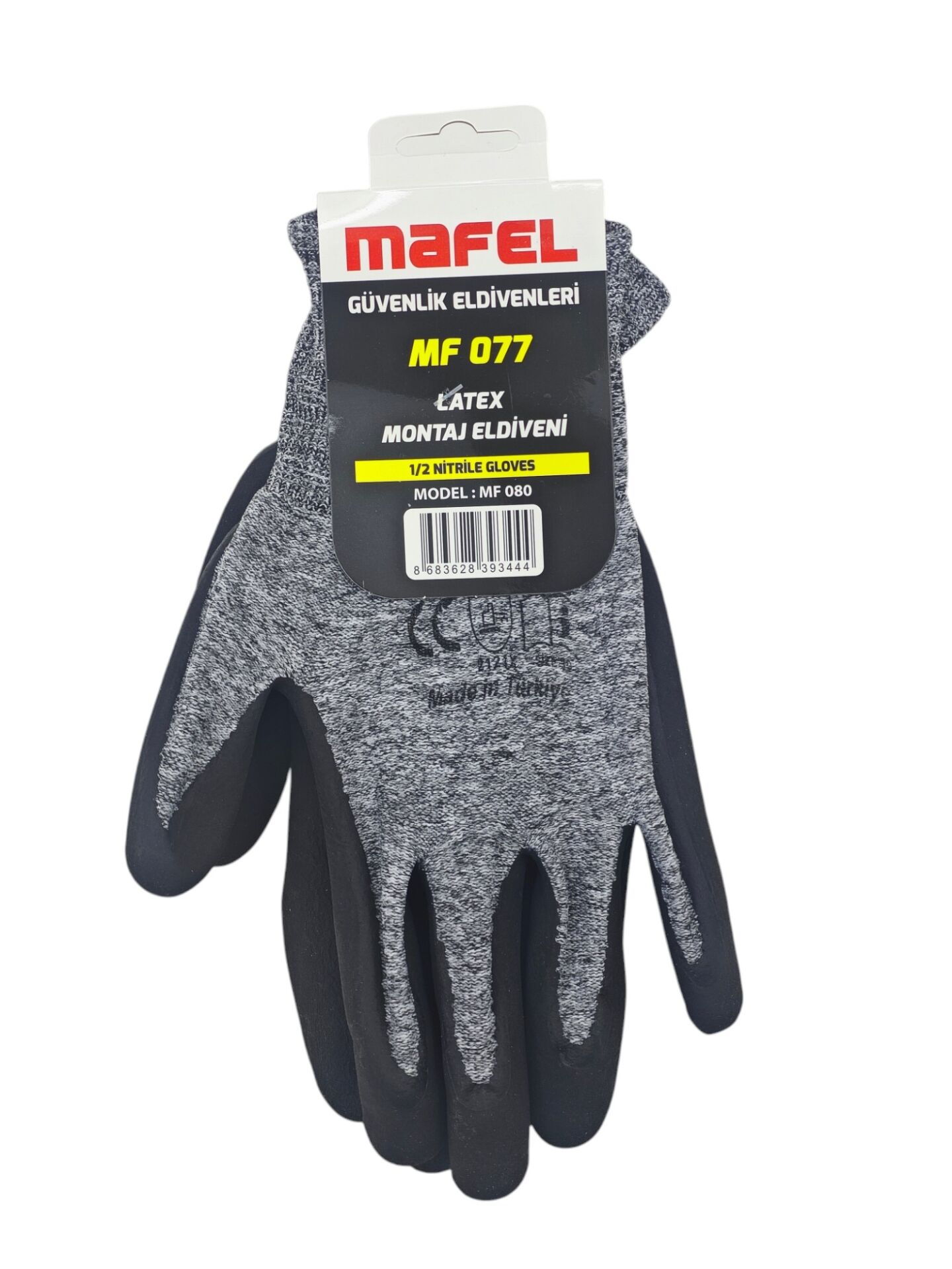 MF 077   Mafel Latex Montaj Eldiveni 1/2 10''