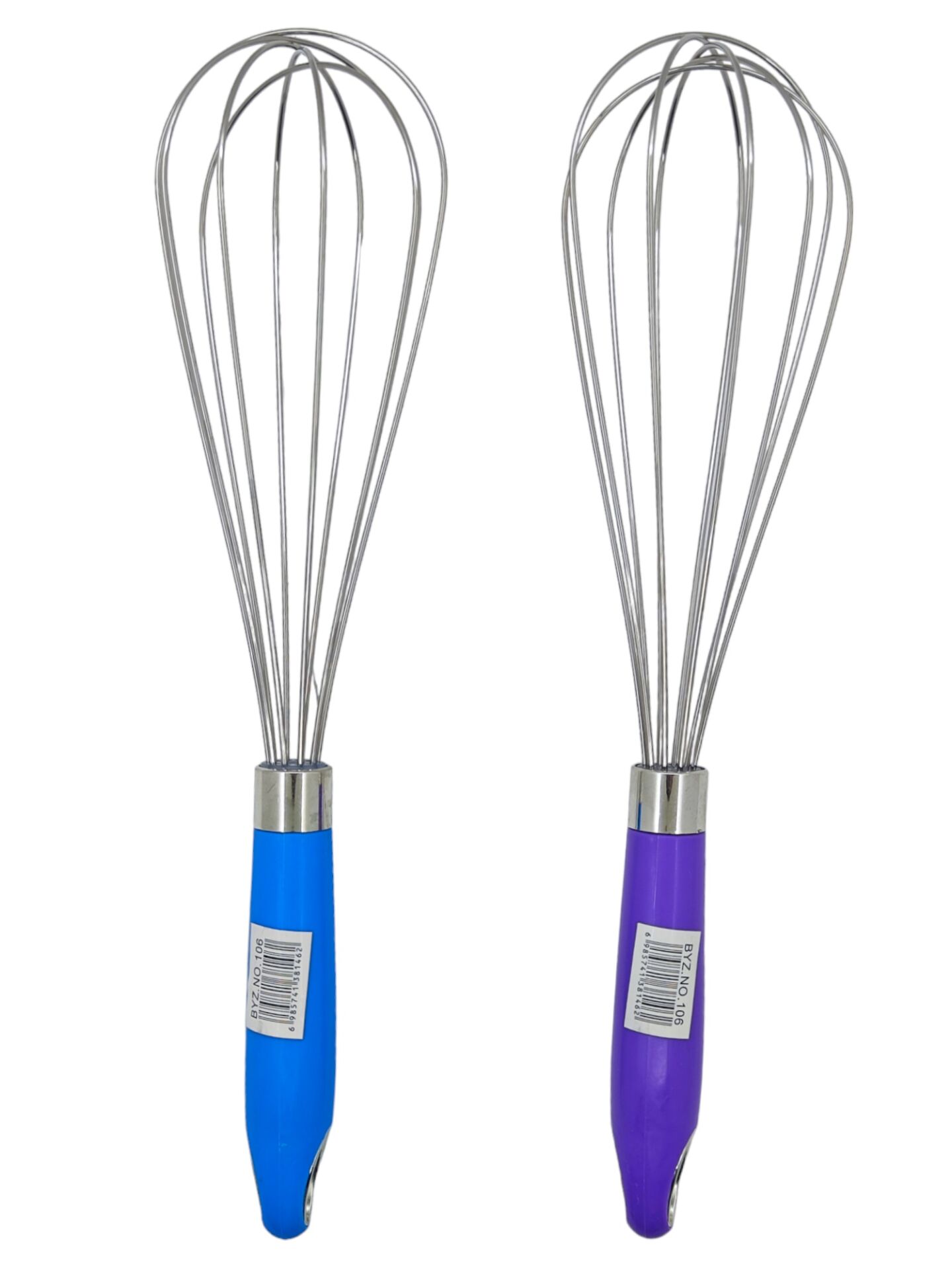 Byz.106   Boyraz Plastik Saplı Çırpıcı 34Cm