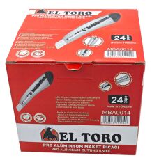 Mba0014   El Toro Pro Alüminyum Maket Bıçağı