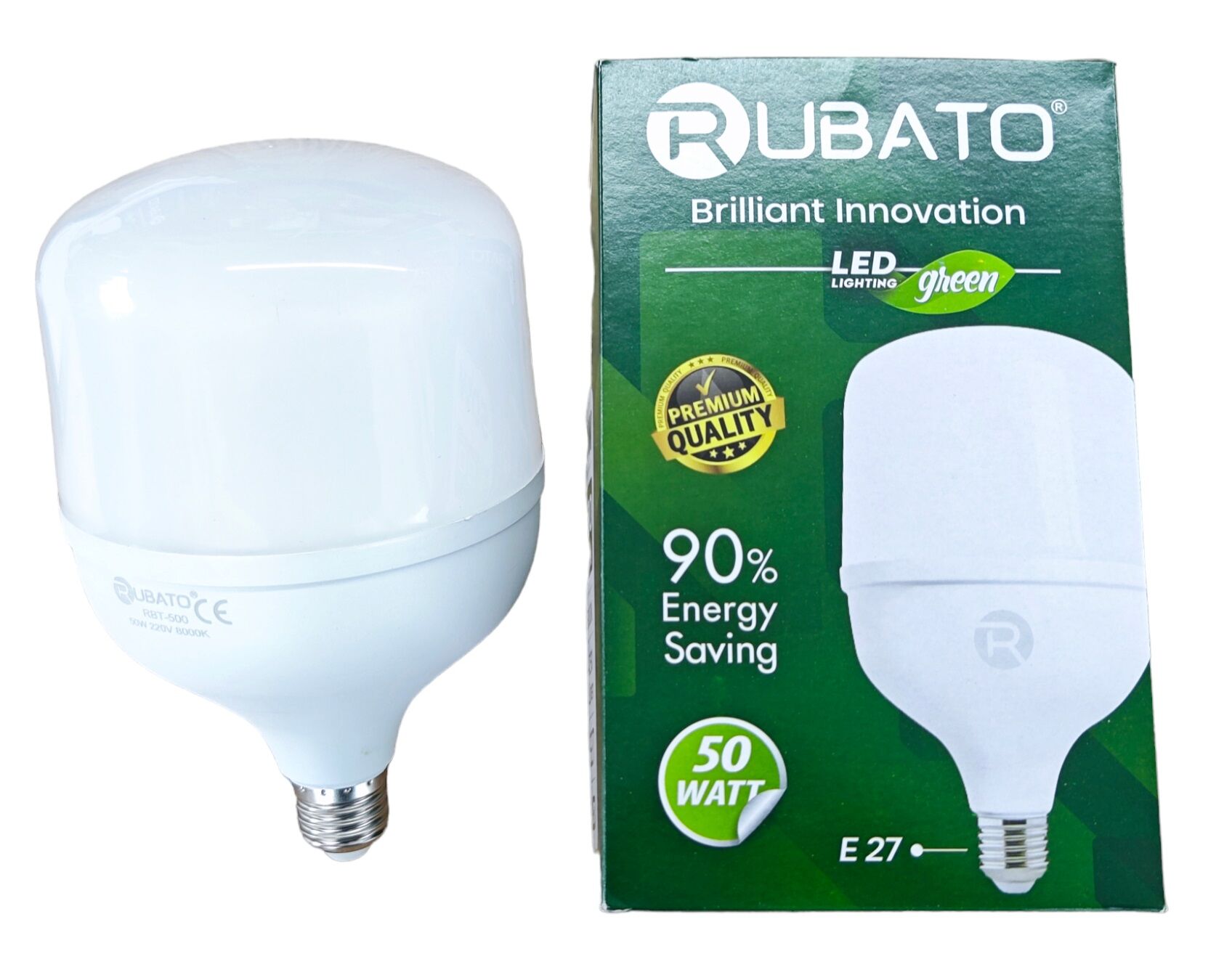 RBT-500   Rubato E27-50W Led Torch Ampul