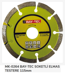 Mk-0264   Bay-Tec Soketli Elmas Testere 115Mm
