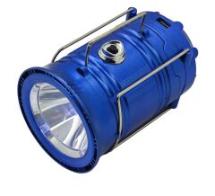 Zm-5822   Kırğıl Solar Şarjlı Led Fanus+Fener