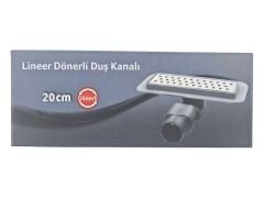 16750   Lineer Dönerli Duş Kanalı 20Cm